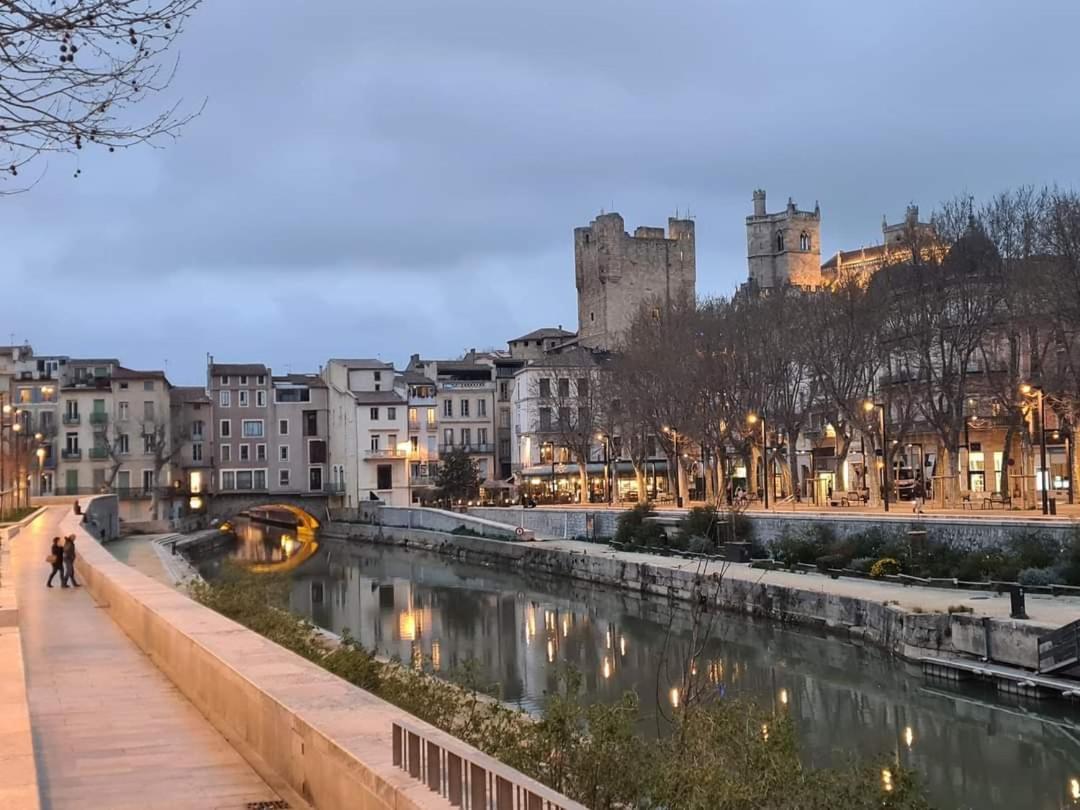 Entre Ville Et Canal, Calme Et Central - Gare A 700 M Narbonne Exterior foto